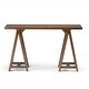 preview thumbnail 6 of 30, WYNDENHALL Hawkins Rustic Wood Console Table - 50 W x 16.5 D x 29.5 H