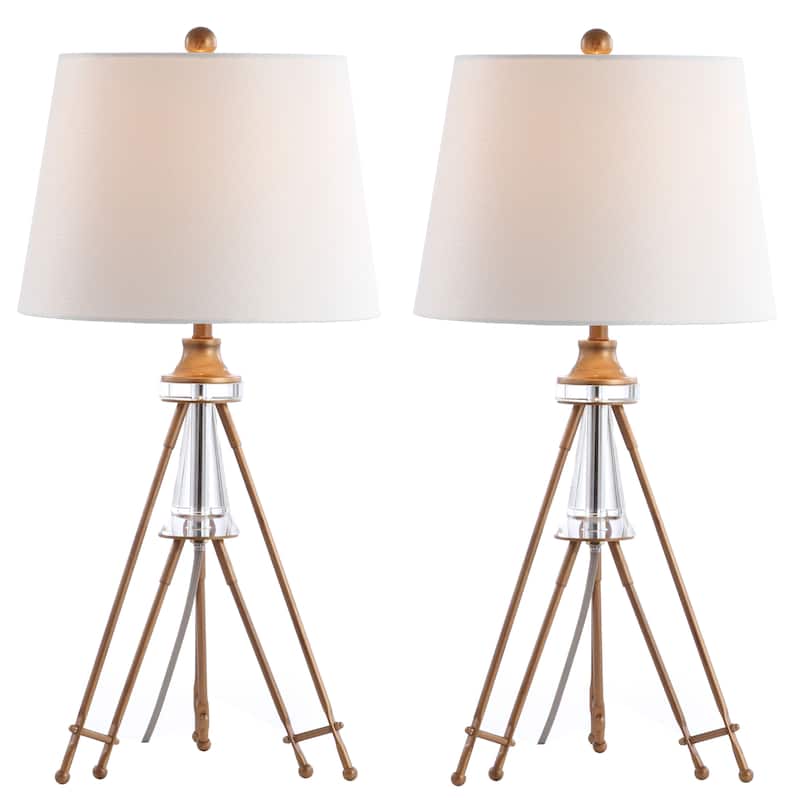 SAFAVIEH Lighting Aliye 30" Table Lamp - 14" x 14" x 30" - 14Wx14Dx30H