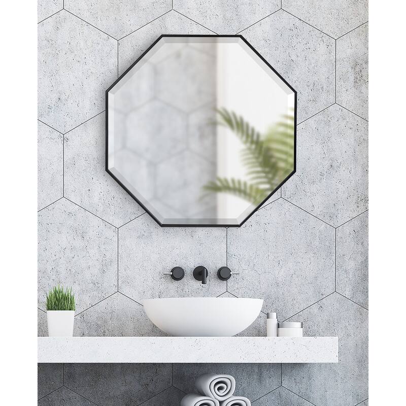 Rhodes Modern Octagonal Wall Mirror