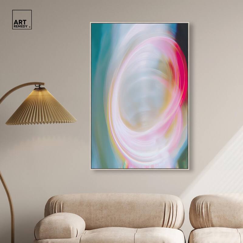 Swirling Light III Canvas by Art Remedy