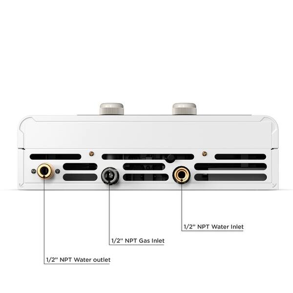 Shop Eccotemp Fvi12 Lp Forced Vent Indoor Tankless Water Heater Overstock 4607527