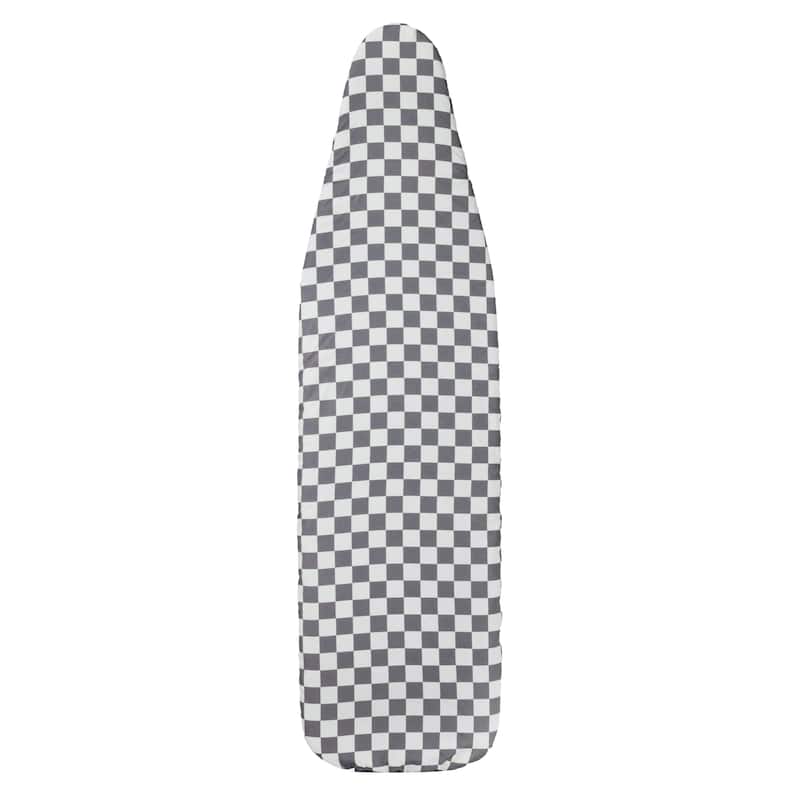 Household Essentials Deluxe Ironing Board Replacement Pad and Cover - 58.5"L x 18.0"W x 0.0"H - Grey