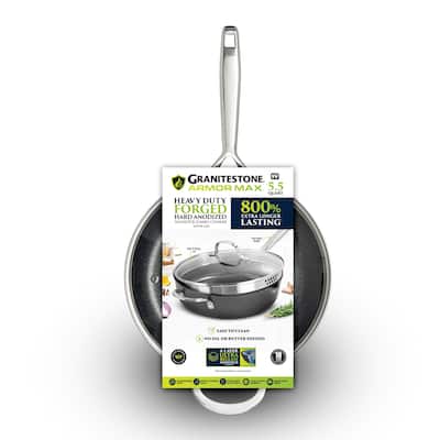 Granitestone Armor Max 5.5 QT Hard Anodized Jumbo Cooker
