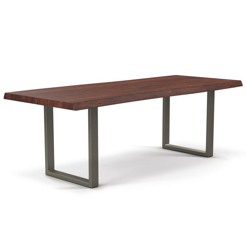 Urbia Brooks Solid Acacia Dining Table - U Base