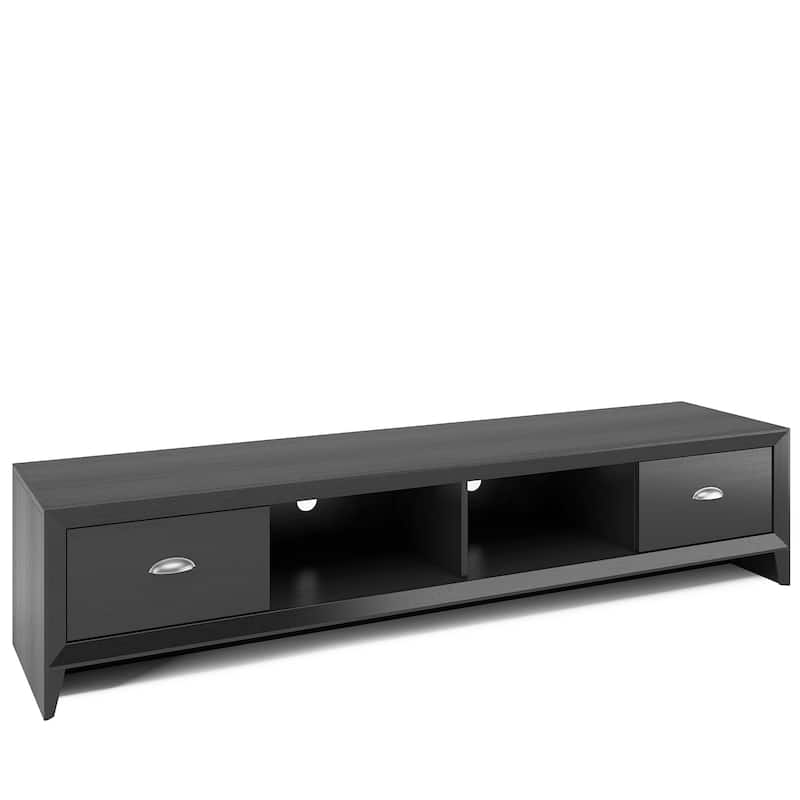 Lakewood Extra Wide Low Profile TV Stand, for TVs up to 85" - Black