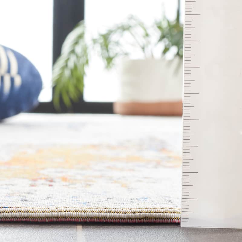 SAFAVIEH Barbados Svata Modern Abstract Waterproof Patio Backyard Rug - 8' x 10'5"