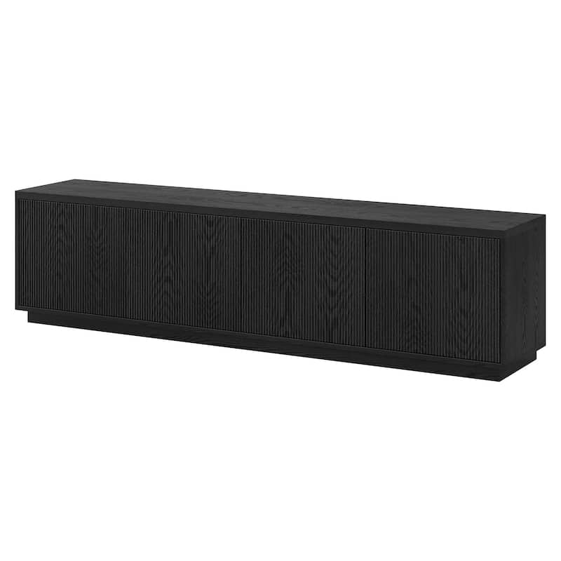 Hanson Rectangular Fluted TV Stand for TV's up to 85"