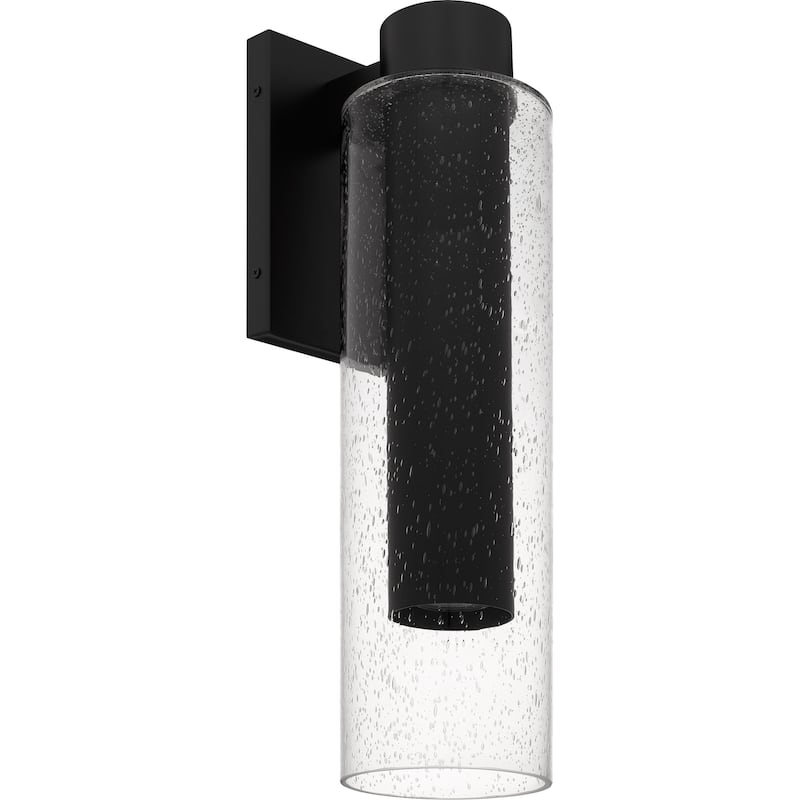 Sawyer 1-Light Matte Black Dark Sky Outdoor Wall Lantern