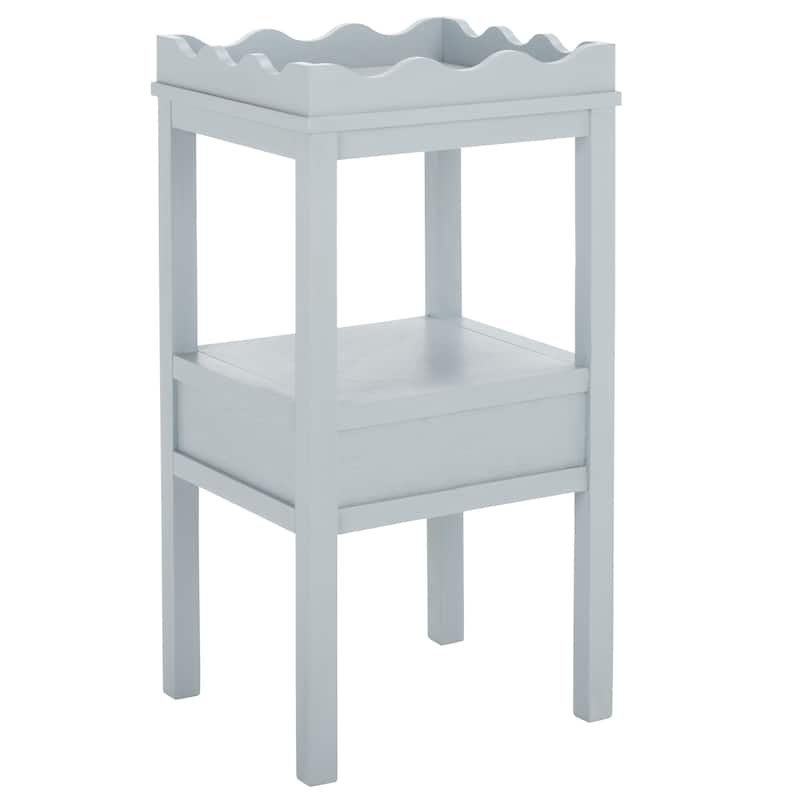 SAFAVIEH Home Darlyn One Drawer Accent Table - 14"W x 13"D x 28"H