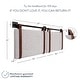 preview thumbnail 32 of 30, Nathan James Harlow Wall Mount Upholstered Headboard with Metal Rail