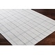preview thumbnail 6 of 5, Azalea Handmade Wool & Viscose Plaid Area Rug