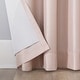 preview thumbnail 20 of 88, Sun Zero Evelina Faux Dupioni Silk Blackout Curtain Panel, Single Panel