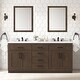 preview thumbnail 67 of 127, Bailey Bathroom Vanity with Power Bar 72" - Almond Latte with Matte Black Hardware
