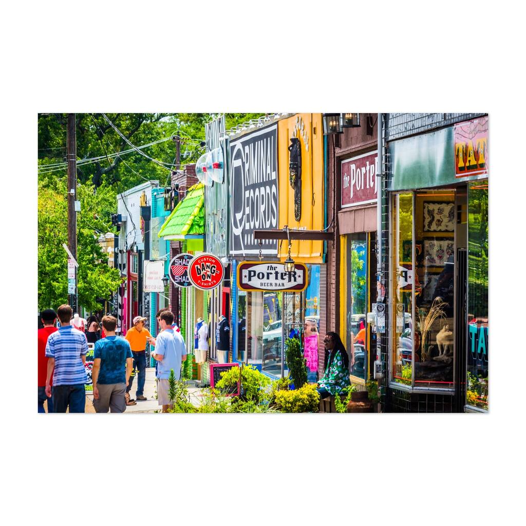 Atlanta Georgia Lil Five Points 02 Photography Urban Art Print/Poster
