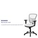 preview thumbnail 77 of 164, Nicholas Mid-Back Blue Mesh Multifunction Executive Swivel Ergonomic Office Chair with Adjustable Arms