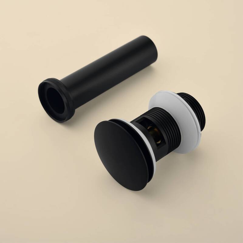 Bathroom Sink Pop Up Drain With Overflow Vessel Sink Lavatory Vanity Basin Drain Stopper Assembly