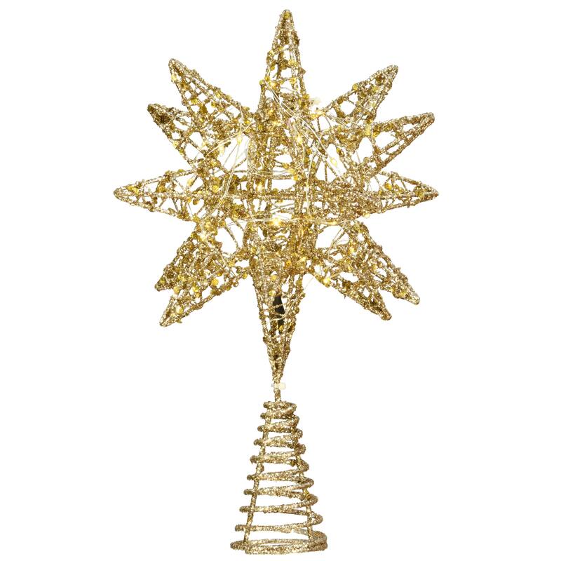 National Tree Company 14.5 in. Falling Star Tree Top for Artificial Trees with Dual Color® Lights - 14.5 in