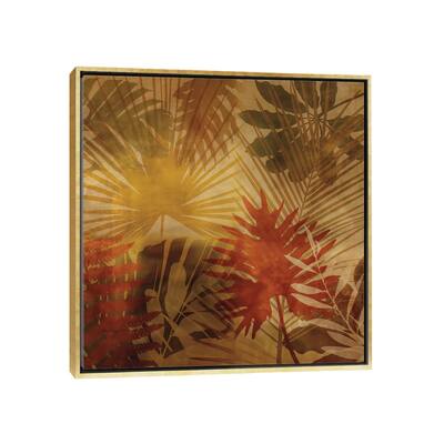 iCanvas "Sunlit Palms I" by John Seba Framed Canvas Print