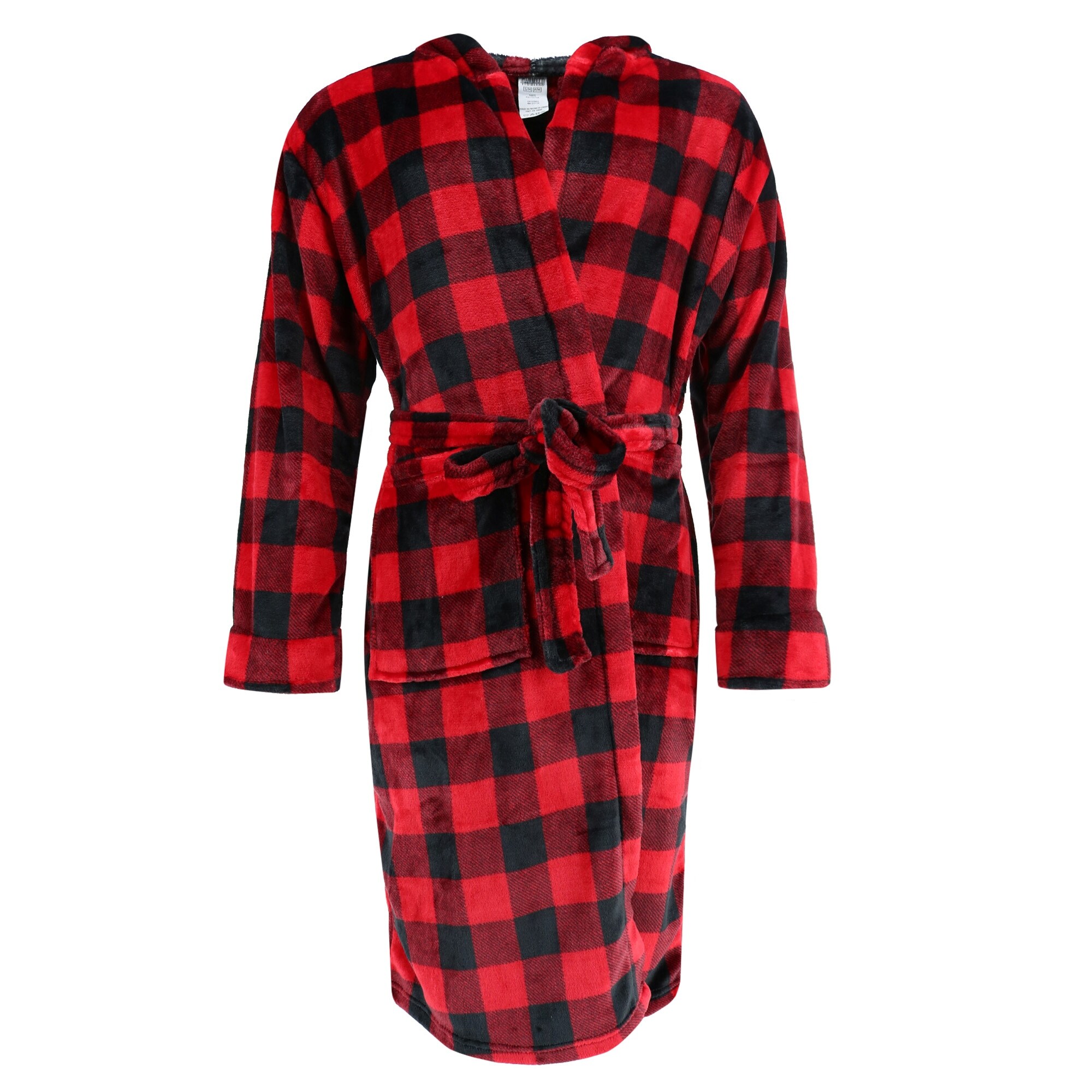 mens buffalo plaid robe