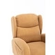 preview thumbnail 13 of 98, Teddy Fabric Upholstered Rocking Armchair with Solid Wood Frame & Legs, Cozy Ergonomic Lounge Chair with Soft Cushioning