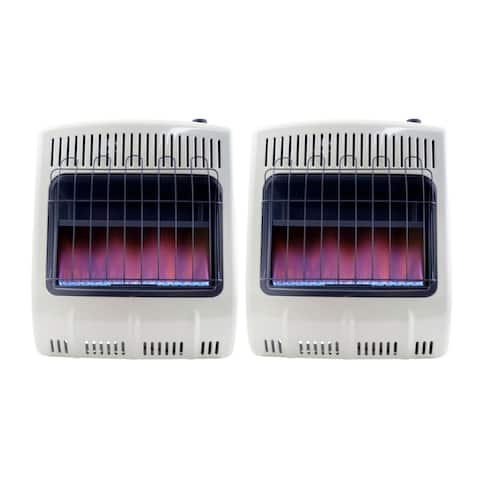 Mr. Heater 20000 BTU Vent Free Blue Flame Propane Gas Heater (2-Pack)