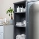 preview thumbnail 20 of 51, Solstice Metal Cabinet with 3 Adjustable Storage Shelves and Arched Glass Door
