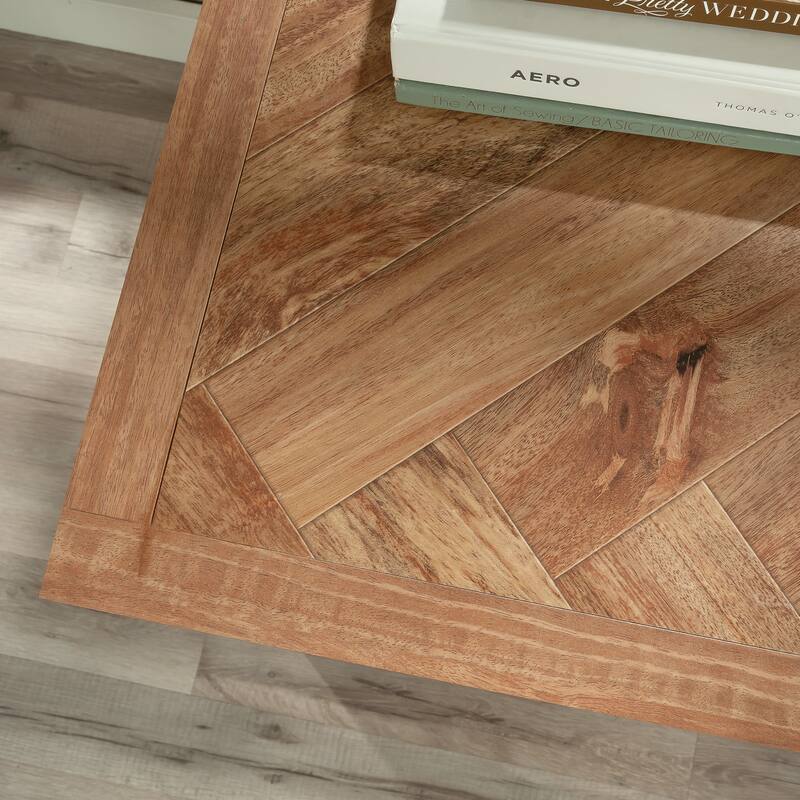 Engineered Wood Industrial Library Base, Brown - 31.73" W × 22.05" D × 29.76" H