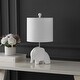 preview thumbnail 21 of 30, Harlow 17.5" Eclectic Southwestern Resin/Iron Elephant LED Kids Table Lamp, by JONATHAN Y