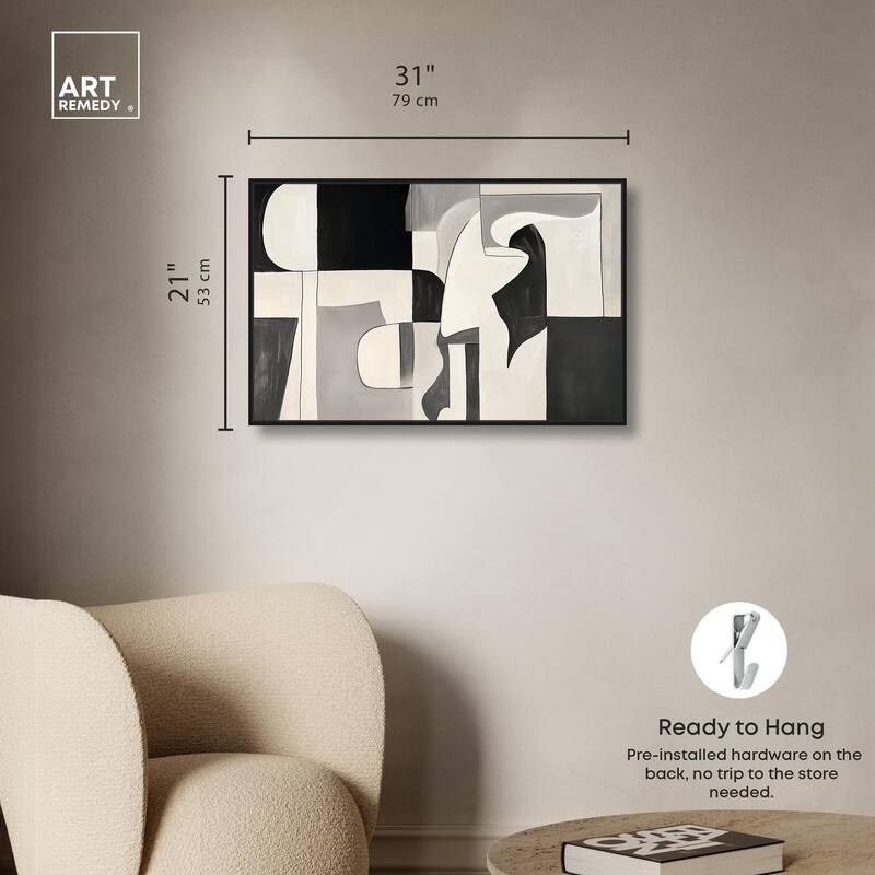 Shadow Play II Canvas by Art Remedy