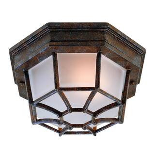Savoy House Exterior Collections Single Light 9" Wide Outdoor Flush
