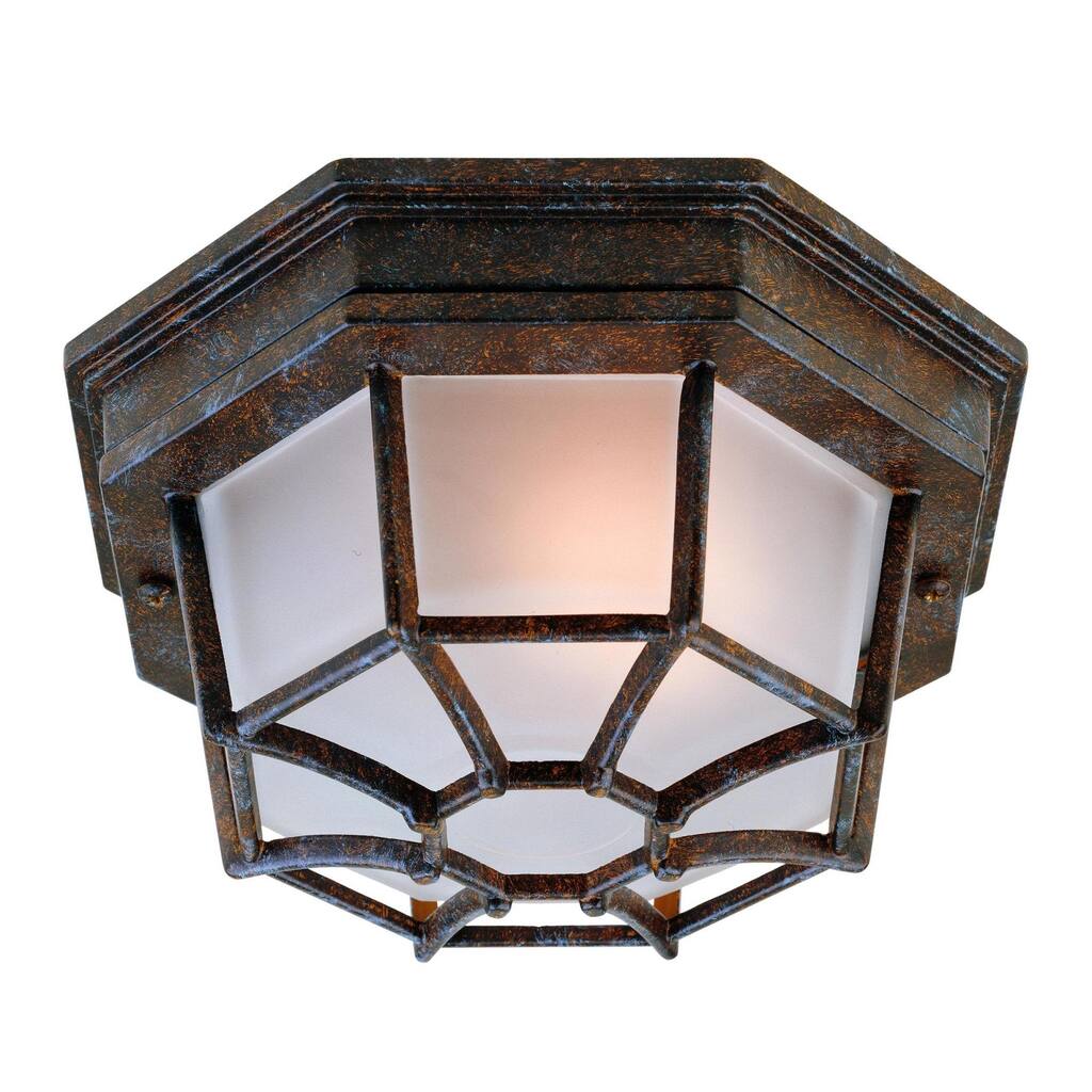 Savoy House Exterior Collections Single Light 9" Wide Outdoor Flush
