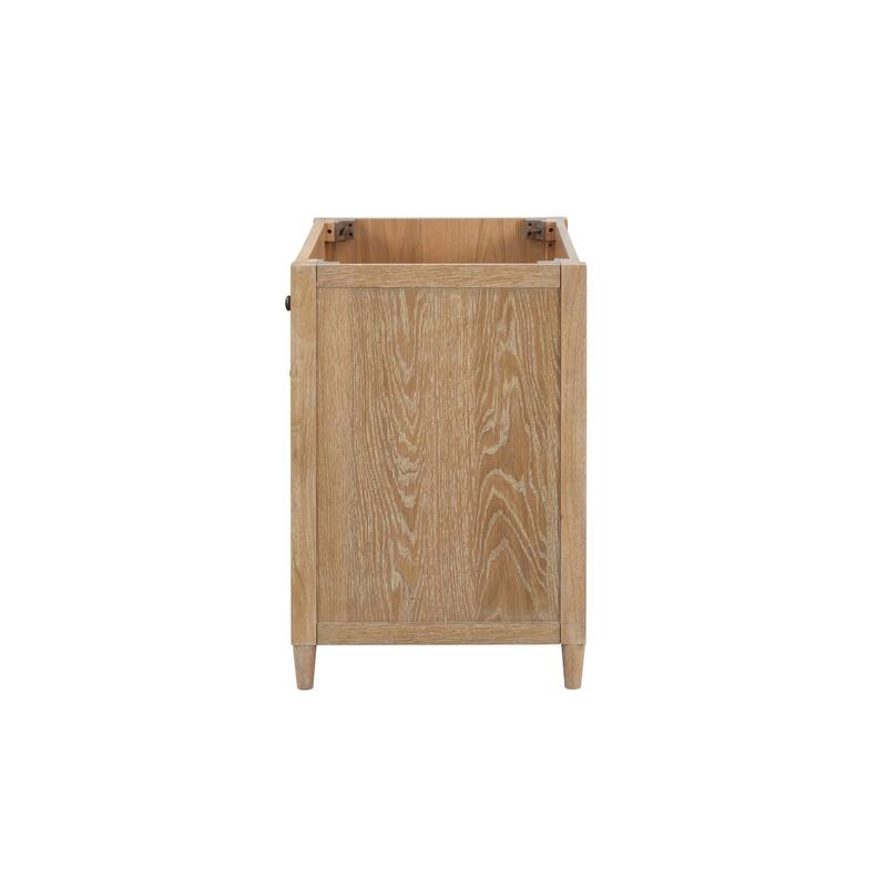 30'' Cane Paneled Bathroom Vanity Base - 29.92 L x 21.5 D x 32.83 H