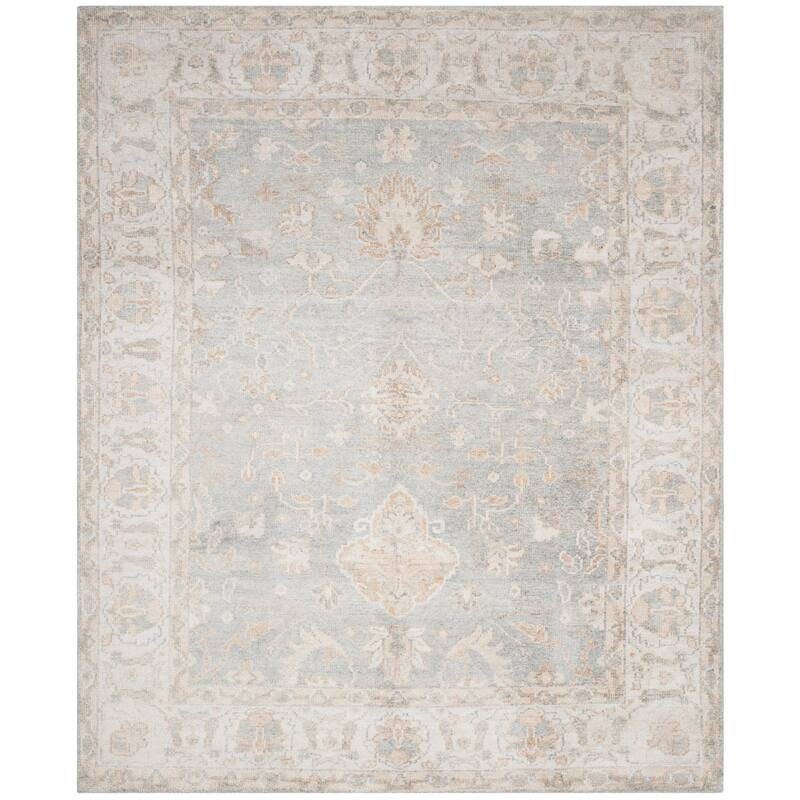 SAFAVIEH Hand-knotted Maharaja Kikuko Traditional Oriental Viscose Rug