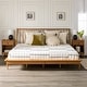 preview thumbnail 14 of 88, Middlebrook Blaney Solid Wood Spindle Platform Bed Caramel - King
