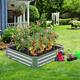 Galvanized Raised Garden Beds for Vegetables Metal Planter Box Outdoor ...