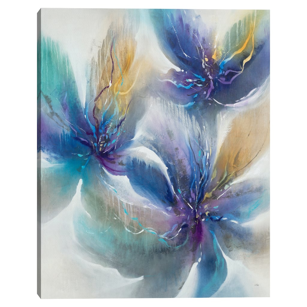 Amethyst Flicker by K. Nari Canvas Art Print