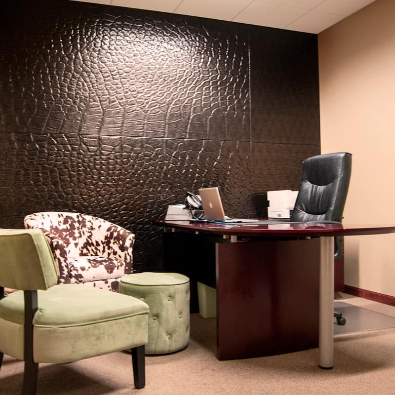 FASÄDE Cayman 4-foot x 8-foot PVC Wall Panel in Smoked Pewter