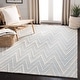 preview thumbnail 2 of 122, SAFAVIEH Handmade Cambridge Tinnie Modern Moroccan Wool Rug 10' x 14' - Grey/Ivory - Rectangle