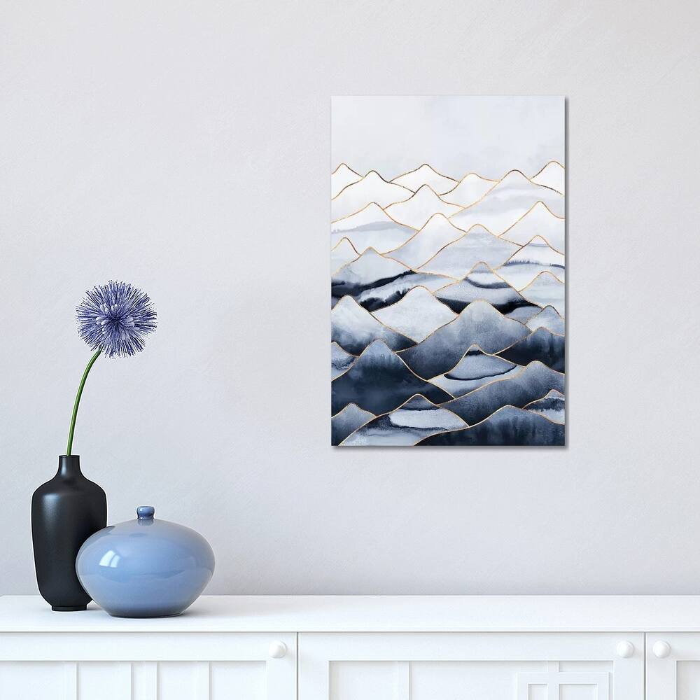 iCanvas "Mountains I" by Elisabeth Fredriksson Canvas Print