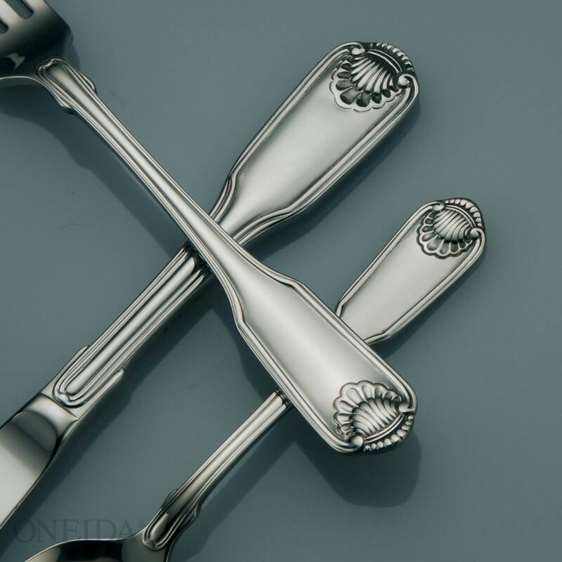 Oneida 18/10 Stainless Steel Classic Shell Dinner Forks (Set of 36)