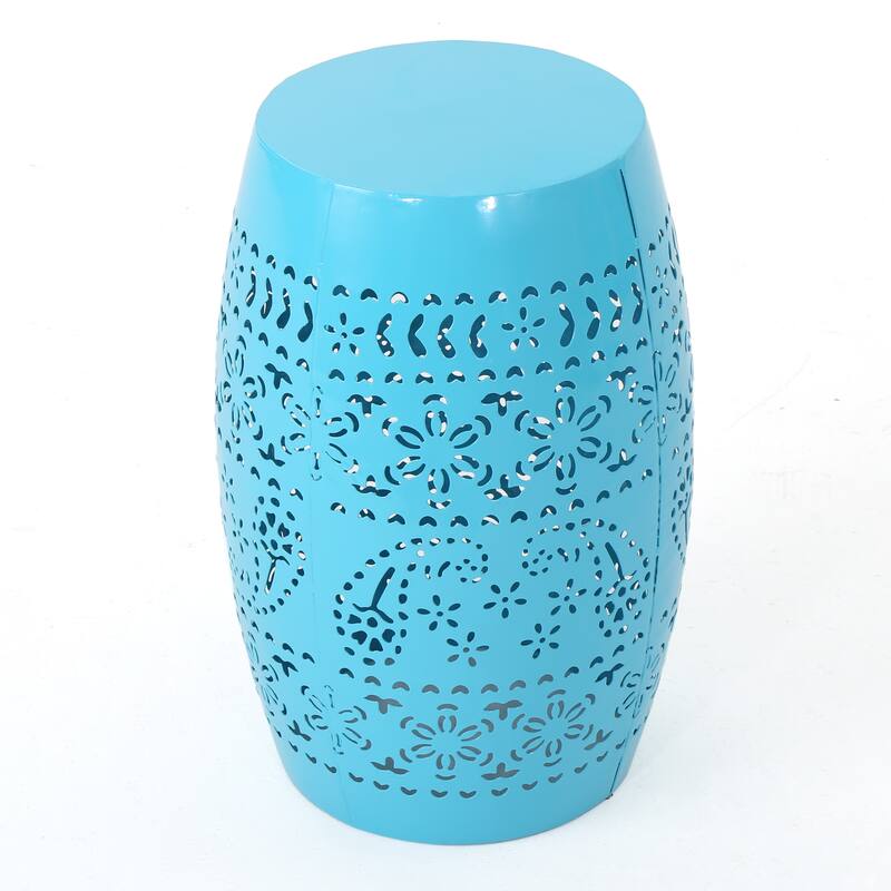 Christopher Knight Home Apollos Indoor 12" Lace Cut Iron Side Table