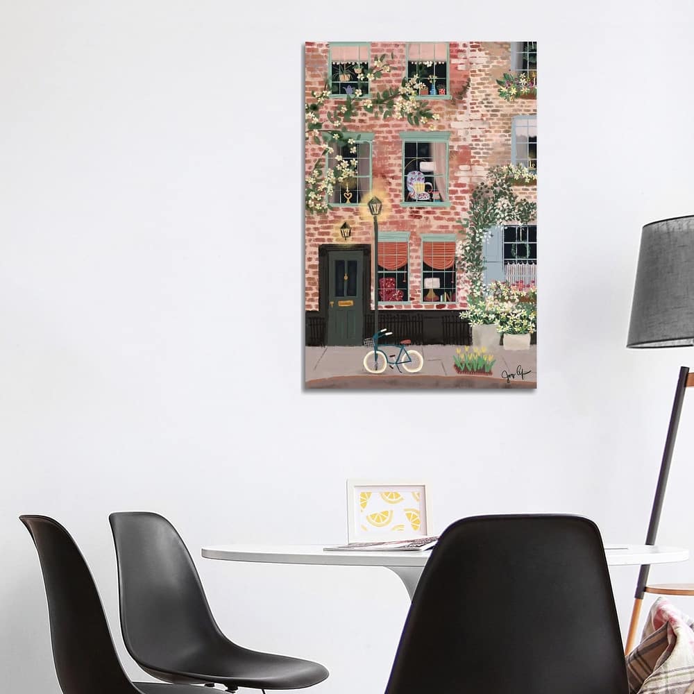 iCanvas "Around The Corner" by Joy Laforme Canvas Print