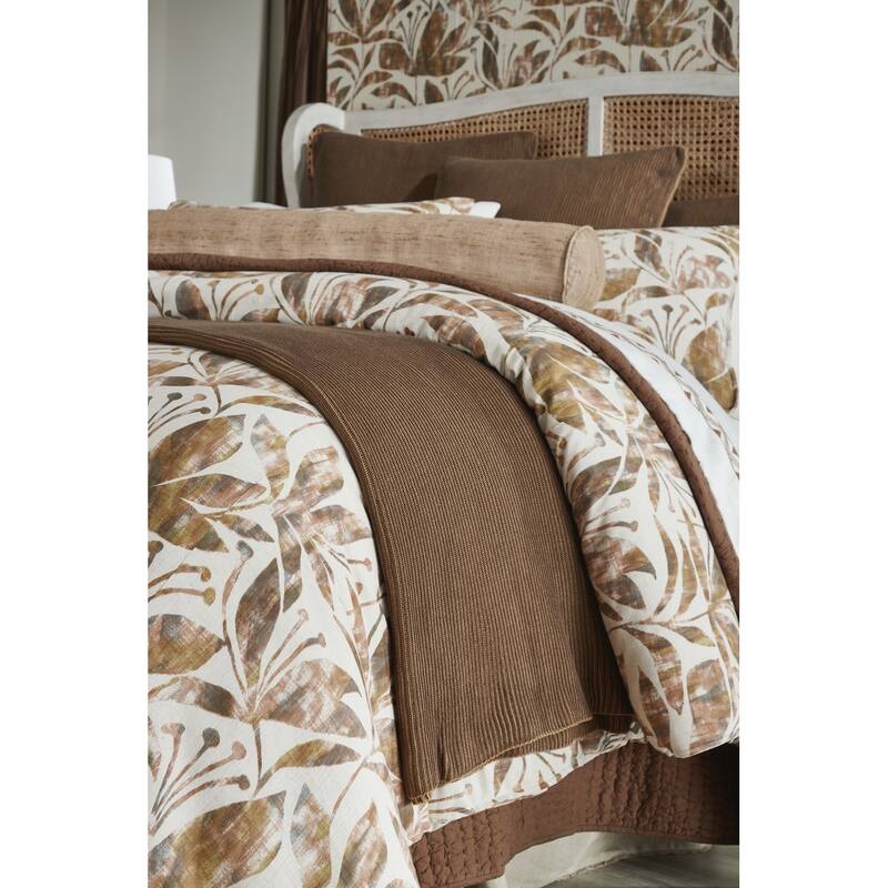Farrah, Natural, Duvet Cover Set