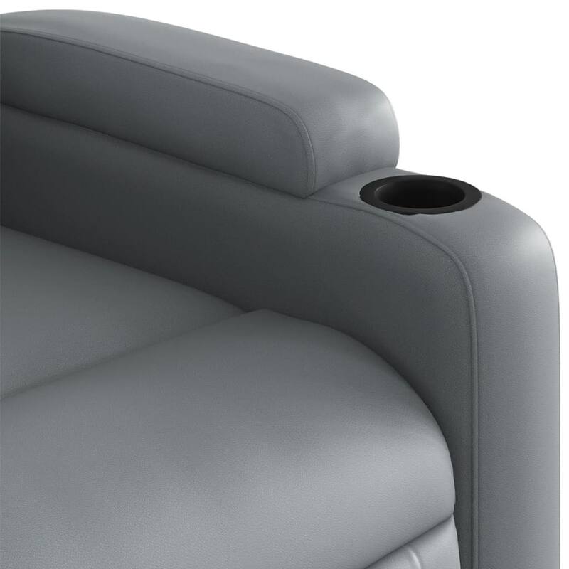 vidaXL Massage Recliner Chair Reclining Armchair for Elderly Faux Leather