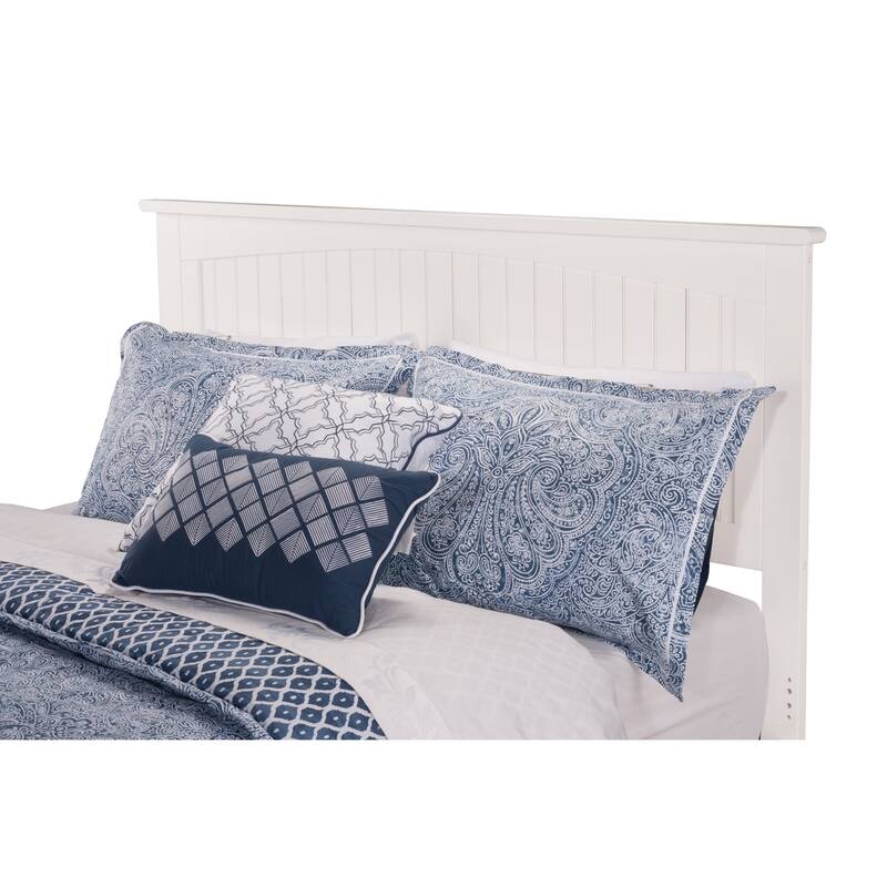 Nantucket King Platform Bed in White