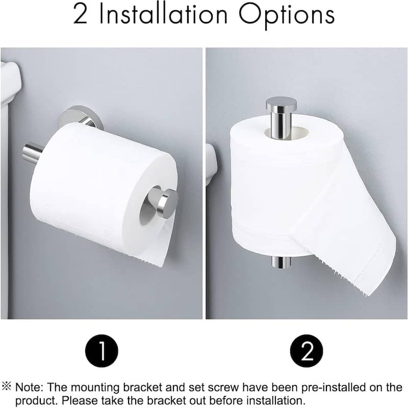 Wall Mounted Toilet Paper Holder
