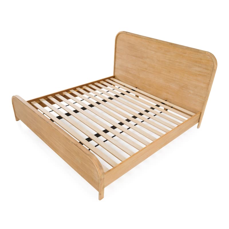 Modrest Dresden Modern Natural Acacia Bed