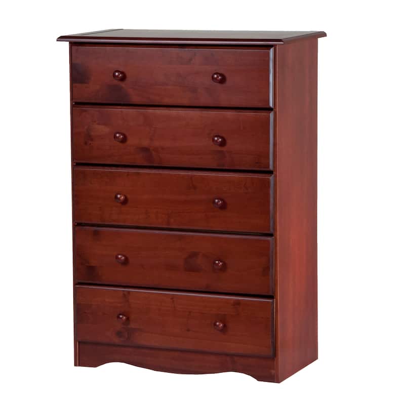 Palace Imports 100% Solid Wood 5-Drawer Chest