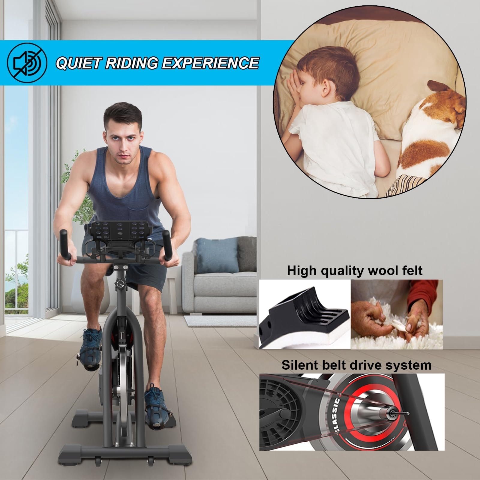 Exercise bike lcd monitor sale