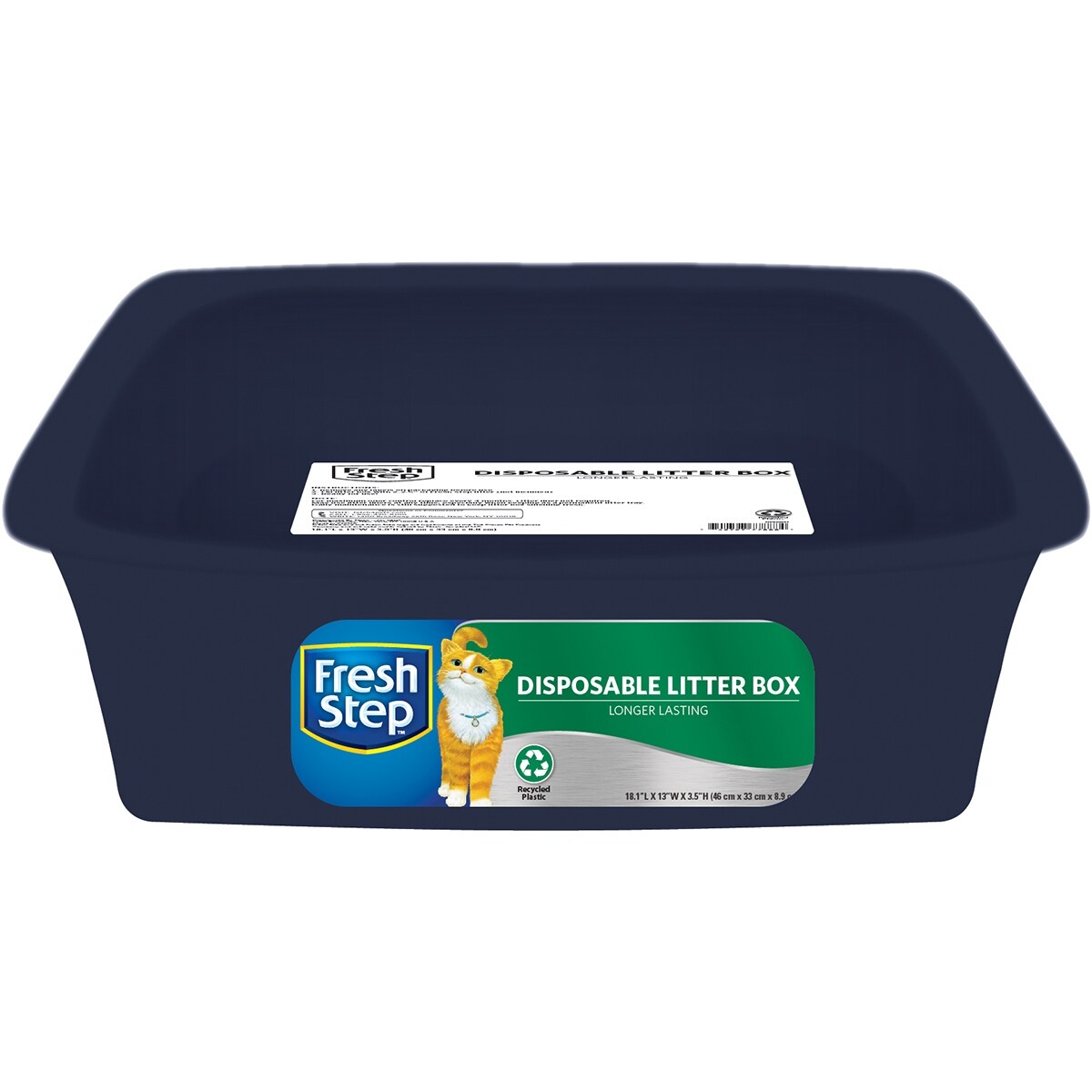 Shop Fresh Step Disposable Litter Pan Blue Overstock 14963681
